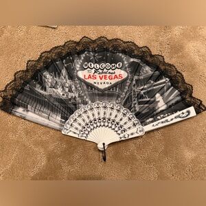 Las Vegas Souvenir Folding Fan